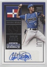 2015 Panini Contenders International Ticket Carlos Vargas #3 Auto 1f1