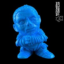 Bandai 1986 SD Horror World The Mummy Blue - Vintage Keshigomu