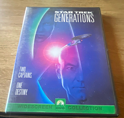 Star Trek Generations DVD Widescreen Sci-Fi 1994 117 Min. Stewart Shatner