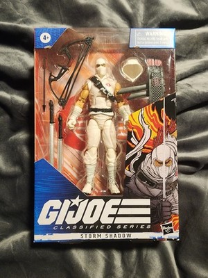 Hasbro G.I. Joe Classified Series Storm Shadow Action Figure Boxed w/ Accessori 