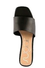 Sugar Womens Uniform3 Slip-On Block Heel Sand...