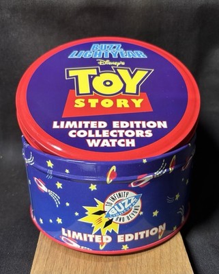 Disney Toy Story Buzz Lightyear Fossil Watch 1995 New in Box