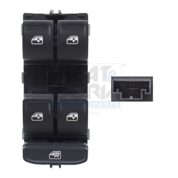 Meat & Doria Schalter Fensterheber 26482 12V FüR VW Golf 7 5G1 BQ1 BE1 BE2 BA5-image