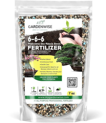 #ad Bonsai Fertilizer Pellets 6 6 6 Slow Release Food for Money Tree Jade $15.99