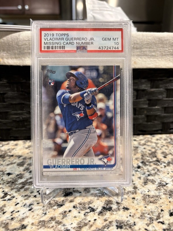 2019 Topps Blue Jays Vladimir Guerrero Jr. SP Rookie Card #NNO PSA 10 GEM