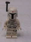 LEGO Star Wars: White Prototype Boba Fett Minifigure sw0631