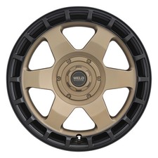 Weld Off-road For Ridge 17x9 Satin Bronze Wheel With Dual Bolt Pattern