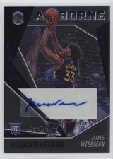 2020-21 Panini Chronicles Airborne Signatures 36/99 James Wiseman Auto 05cd