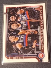 2025-26 Topps Flagship Basketball - #279 Detroit Pistons Team Checklist Unmarked