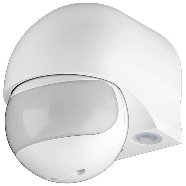Goobay Bewegungsmelder Infrarot Oda Weiss Slim Indoor/Outdoor Led Geeignet 95174-image