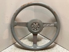 1980's GM BUICK Sport 3 Spoke Leather STEERING WHEEL OEM
