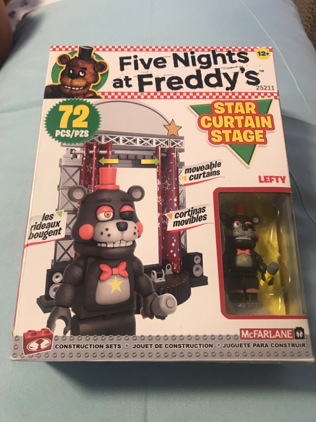 McFarlane Five Nights at Freddy's FNAF Construction Lot of 5 Sets Star  Curtain