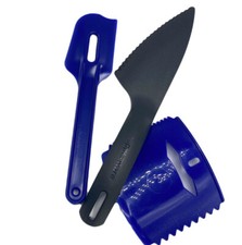 Tupperware Cake Cutter Server Icing Tool Mixing Spatula Cake Gadget Set