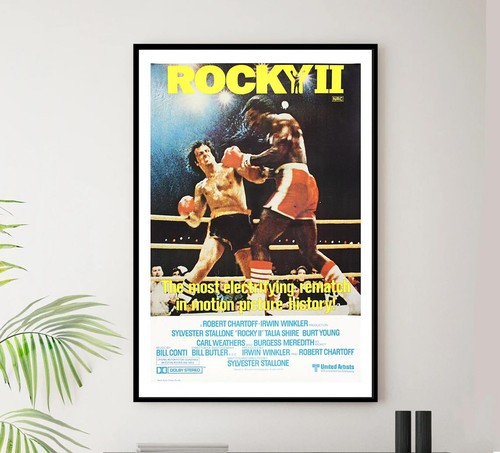 Rocky II 1979 v2 - Classic Movie Poster - Picture 2 of 6