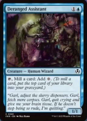 x4 Deranged Assistant C MTG Innistrad Remastered M/NM, English