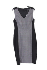 White House Black Market Professional Dress New 4 Women Plaid Sheath WHBM Work
