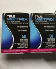 TRUE Metrix Blood Glucose 100 Test Strips Expired: 5/22/2027