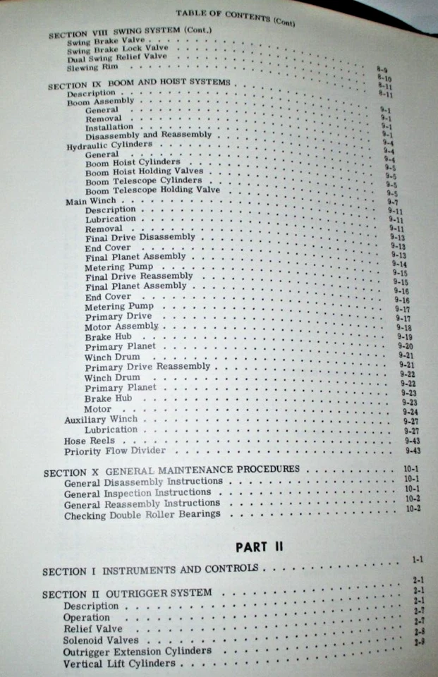 P&H T-650 Crane Instruction Service Shop Maintenance Manual Harnischfeger 6-71 - Image 4 of 4