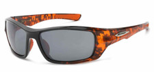X Loop Sunglasses W/ Wrap Design and Yellowish coloring 8x2705