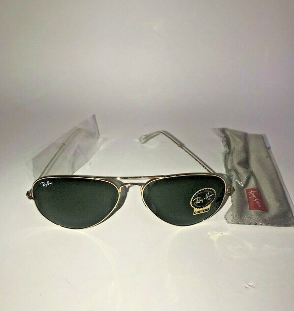 aviator rb3025 large metal aviator sunglasses