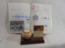 Vintage Baseball Hall of Fame Autographs Robinson Fellers Palmer Orioles Indians