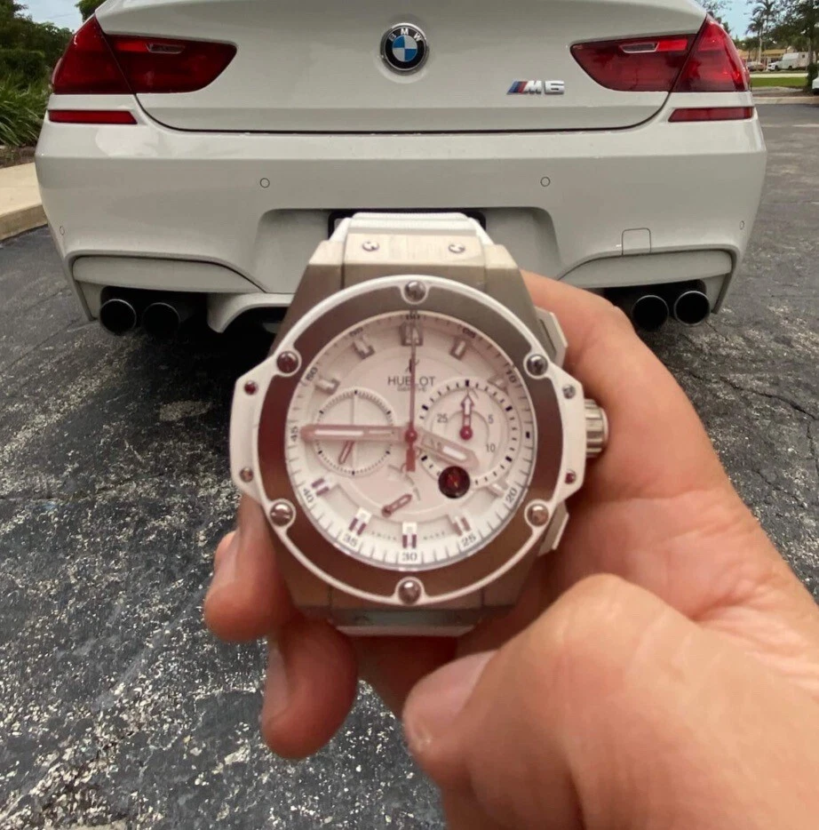 ULTRA RARE Hublot King Power 94/100 w/Apprasal of $24,900 - Image 4 of 4