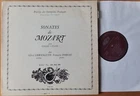 ALFRED LOEWENGUTH DOREAU MOZART Violin & Piano Sonatas LP FAR 04 Private ED1