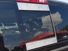 Chrome Rear Window Trim 2PCS QAA Stainless Accent FOR Dodge Ram 2009-2018