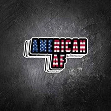 American AF Vinyl Decal