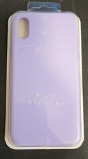 Purple Lavendar Silicone Case for iPhone X/XS - Free shipping in USA