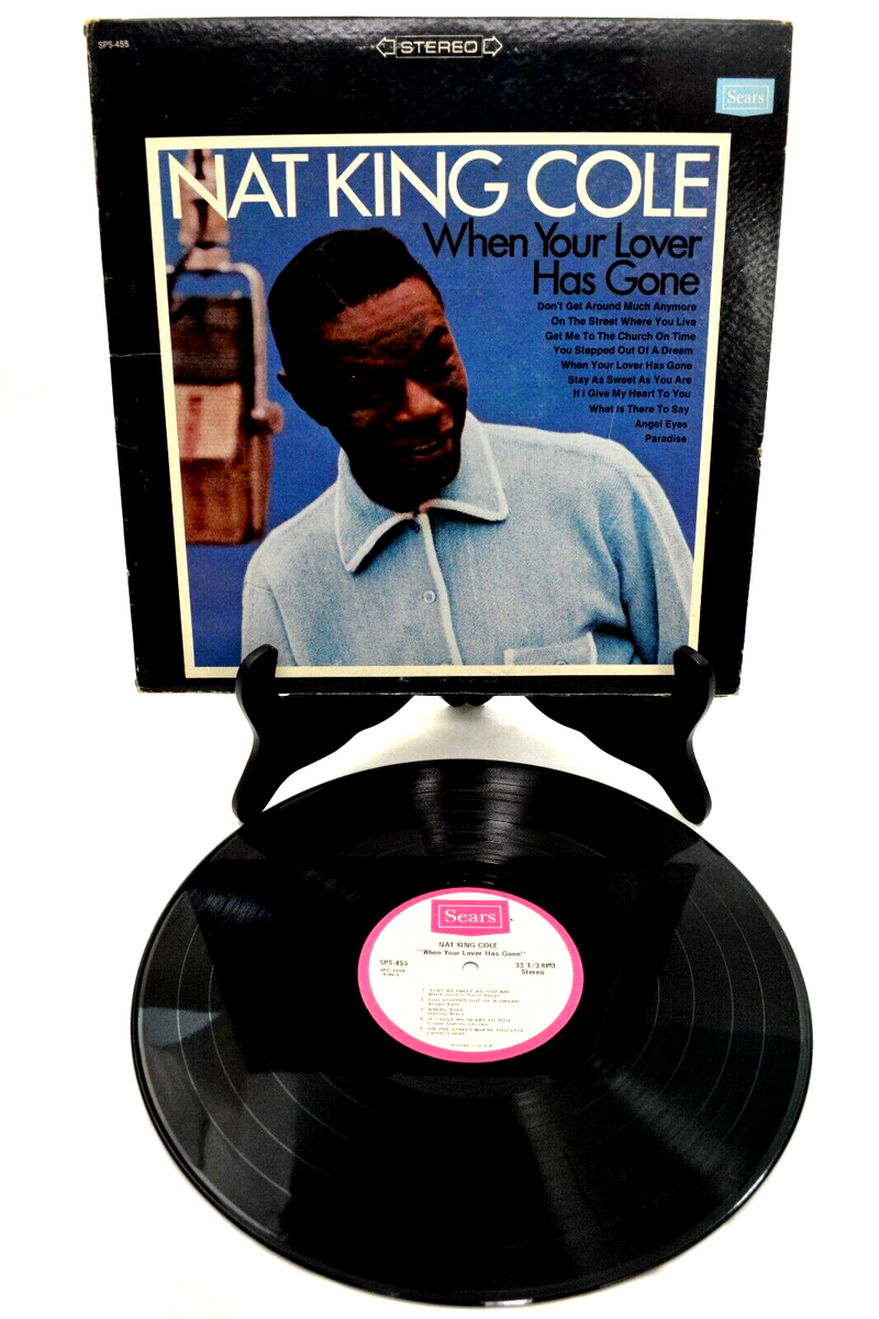 Nat King Cole-When Your Lover Has Gone Sears Records SPS-455 Vinyl 