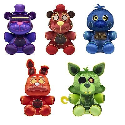 Set 5 High Score Plush - 8 Chica Freddy Foxy Bonnie Five Night at