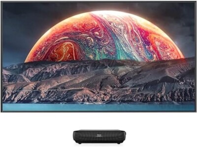Hisense 120L9G-CINE120A 4K UHD Laser TV, Triple-Laser UST Ultra Short Throw Proj