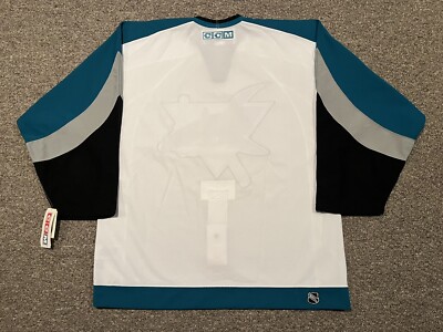 San Jose Sharks - 2003-04 Blank CCM Team-Signed Authentic Home