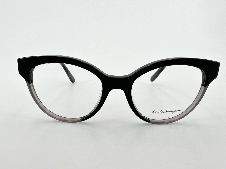 Monturas de gafas Salvatore Ferragamo SF2784 013 negras 53[]19-135 plateadas I020 Foto 2 de 4