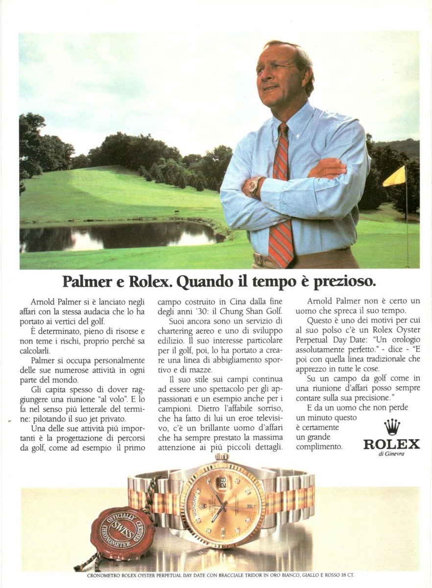 arnold palmer rolex