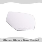 Mirror Glass For 2015-2018 Silverado Sierra 2500 3500 Passenger Right Side RH