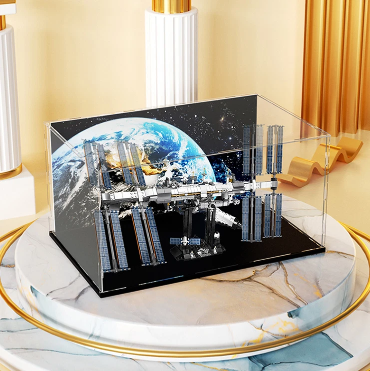 Lego iss display case sales