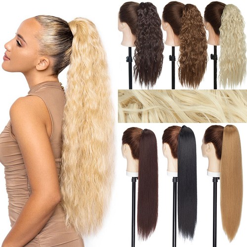 blonde ponytail extension