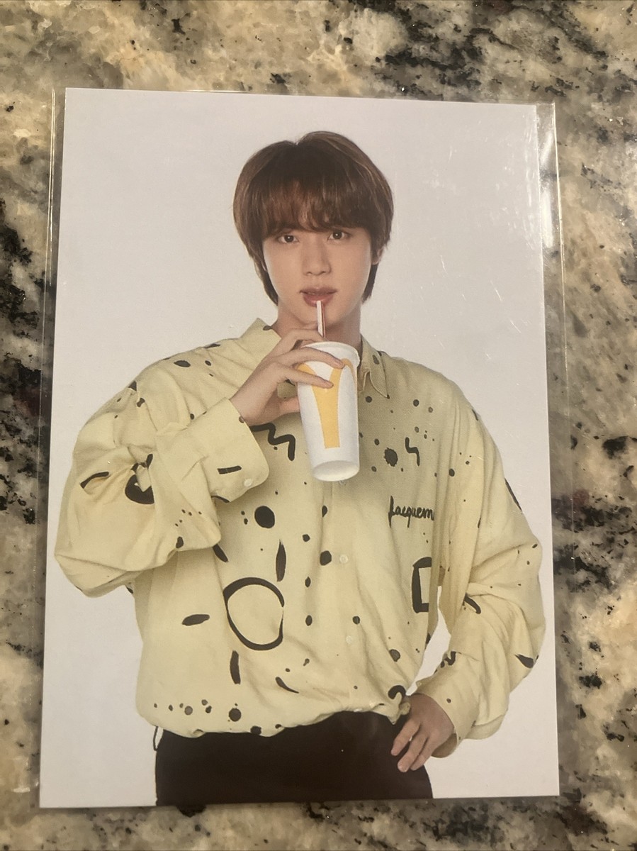 BTS JIN McDonald's Collaboration Photo Card Gift (US SELLER) NEW