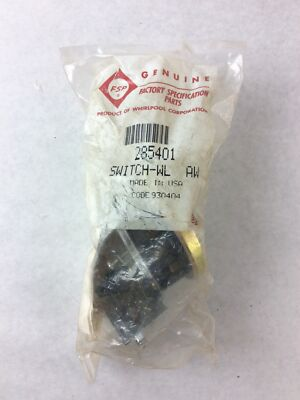 #ad 285401 NEW WHIRLPOOL WASHER WATER PRESSURE SWITCH $20.35