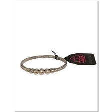 Paparazzi Silver Bangle Bracelet with Pearls NWT