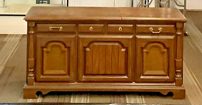 Vintage Zenith record player console with AM/FM radio 8 track | eBay