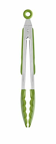 BRA Prior - Frusta da cucina Pinze da cucina 28.5x4x3.5 cm Verde (b1o)
