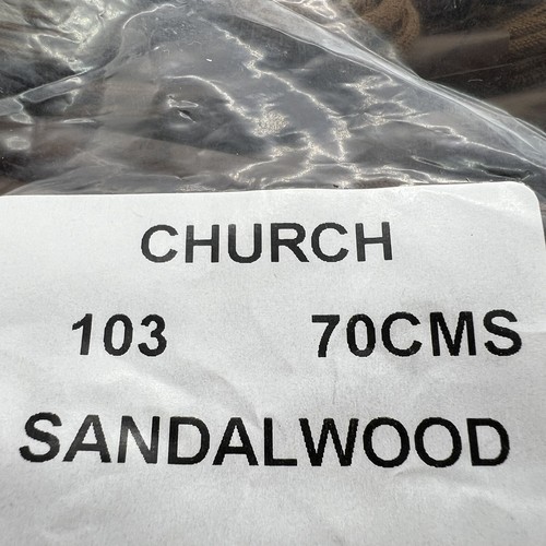 Church's English Dress Shoes Sandalwood Brown Replacement Laces 70CM - Afbeelding 6 van 7