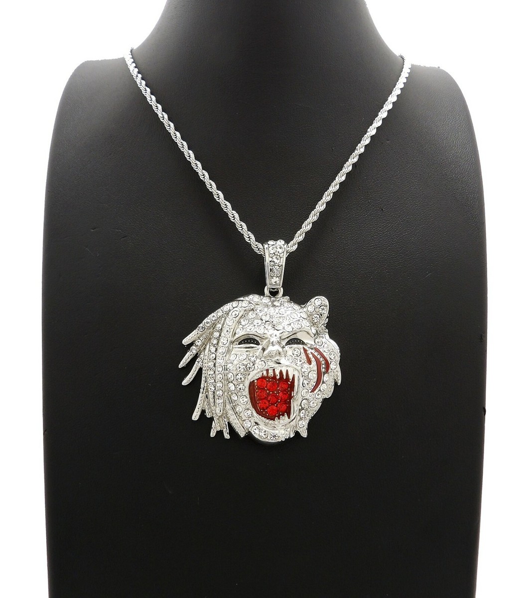 アクセサリー Half Cast Chain & Half T-bar Necklace s-l1200.jpg