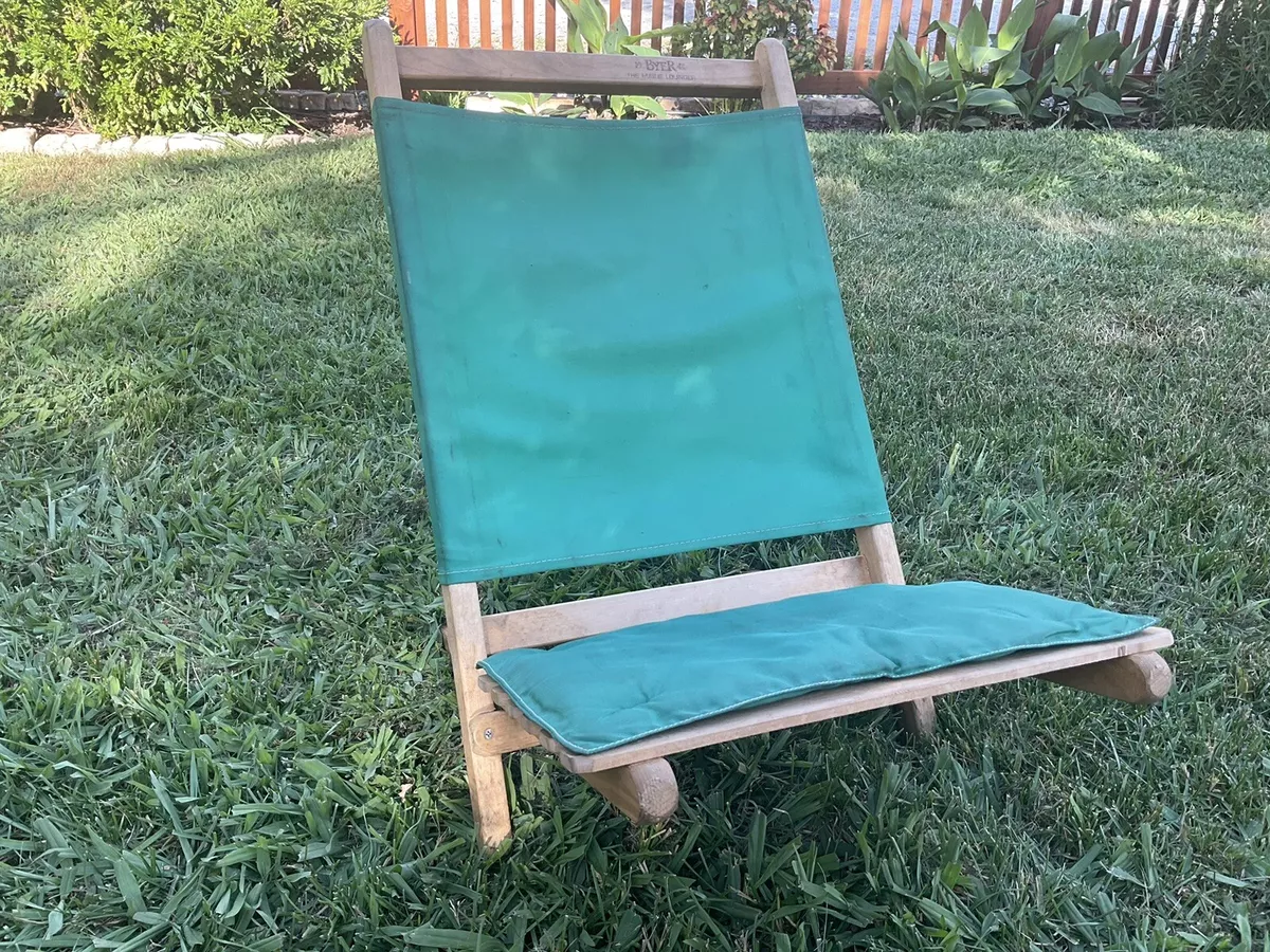 Byer Of Maine Lounger Original version Made in USA Green