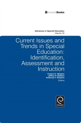 Current Issues and Trends in Special Education.: by Festus E Obiakor HARDBACK