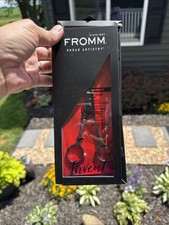 F1015 Fromm Shear Artistry INVENT 7.25" BLACK Barber Shears/Scissors