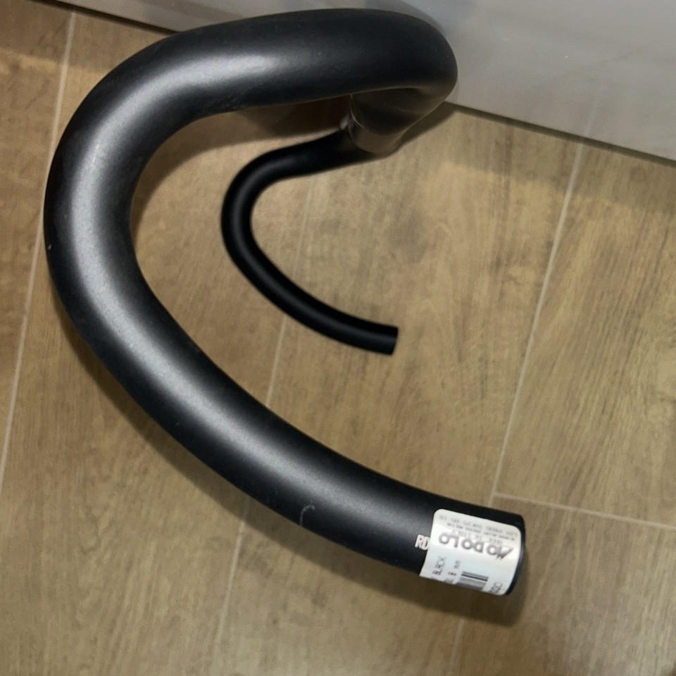 Cintre Vélo Course Deda RHM 01 – Noir – 31,7 Mm – Aluminium Compact